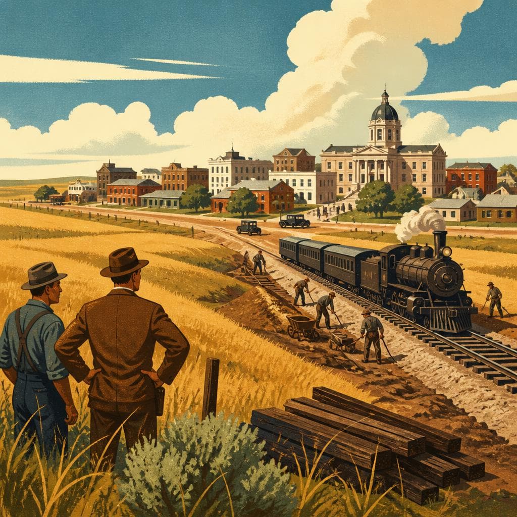 Cover art for Where the Prairie Became a County Seat
