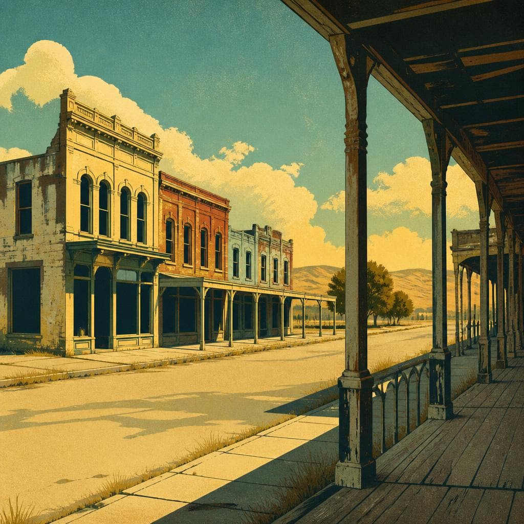 Cover art for When the Buildings Outlived the Boom