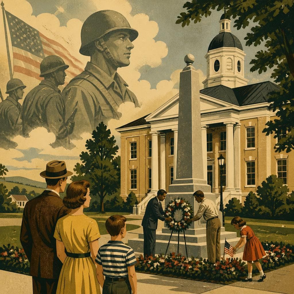 Cover art for A War Remembered by a County Not Yet Born