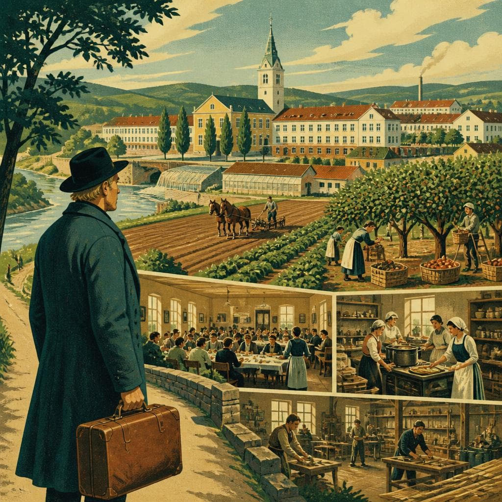 Cover art for The Town George Rapp Tried to Leave to Order