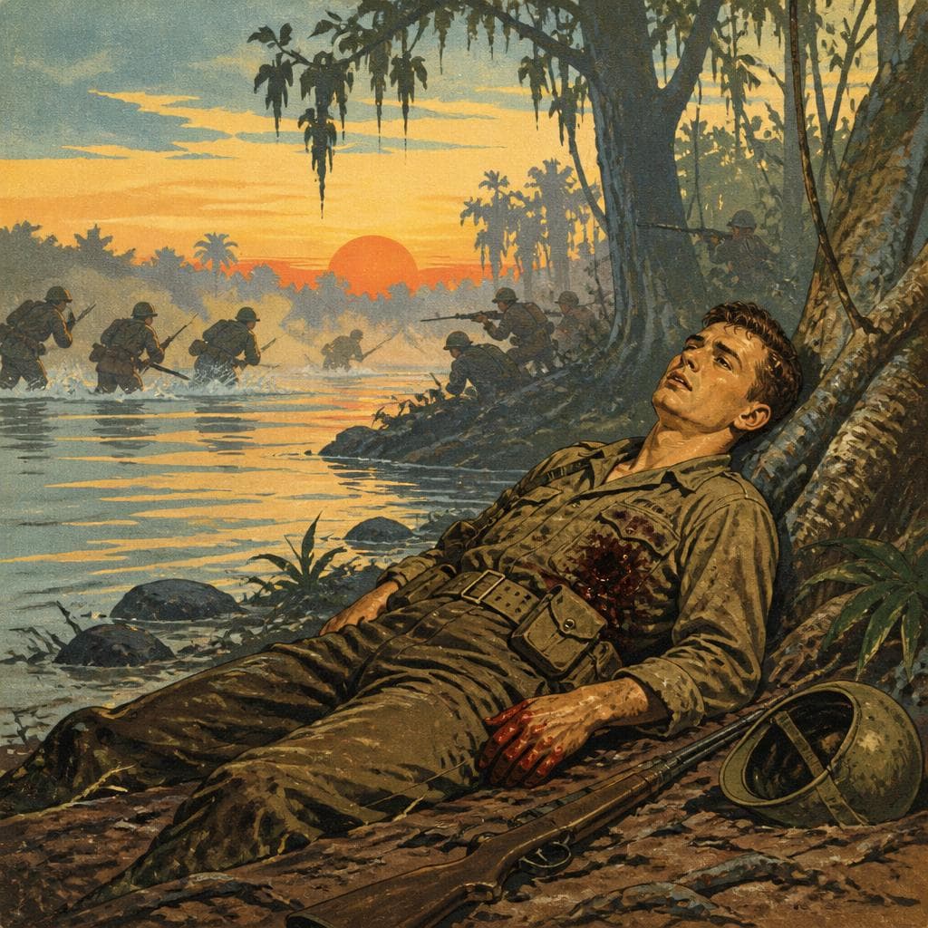 Cover art for David W. Patten at Crooked River
