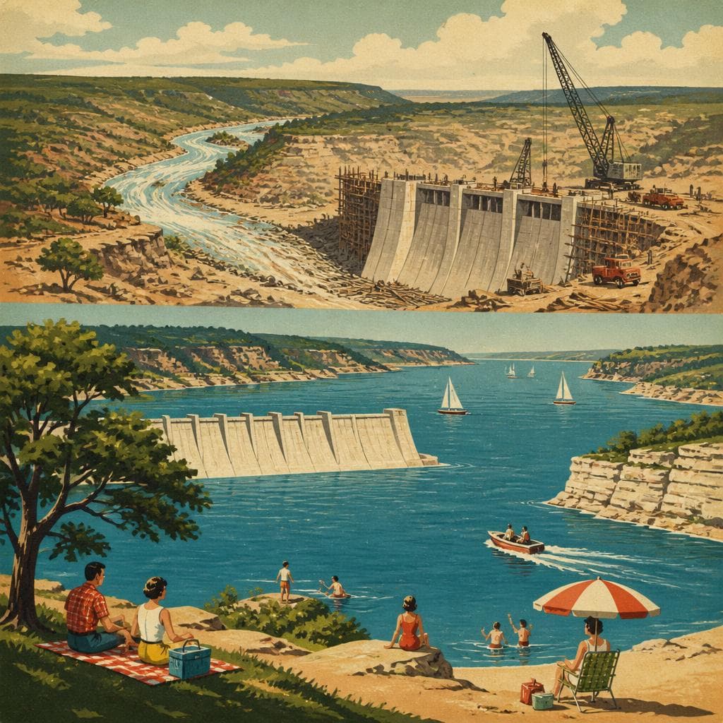 Cover art for When the Brazos Became Lake Whitney