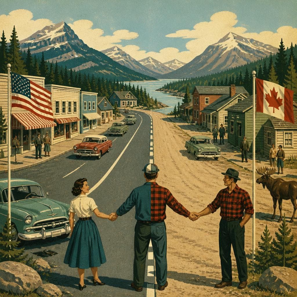Cover art for A Town on the Wrong Side of the Road