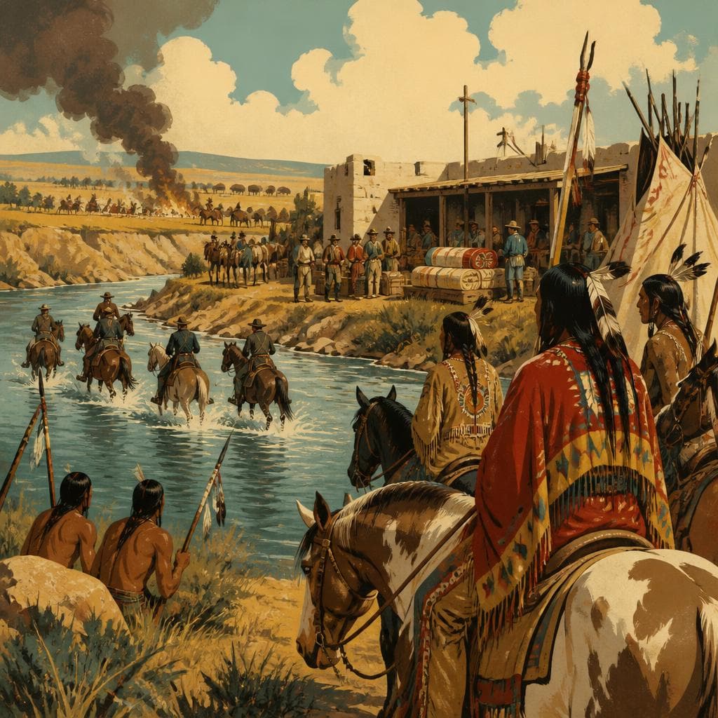 Cover art for Where Trade Drew Conflict on the Southern Plains