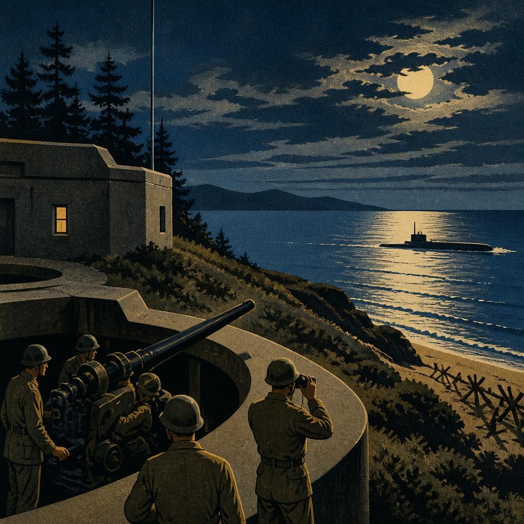 Cover art for The Night Fort Stevens Held Its Fire