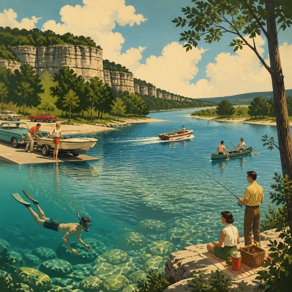 Cover art for Where Clear Water Made a River Famous