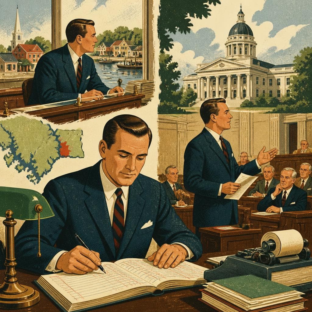Cover art for From Cambridge Bank Desk to Statehouse Ledger