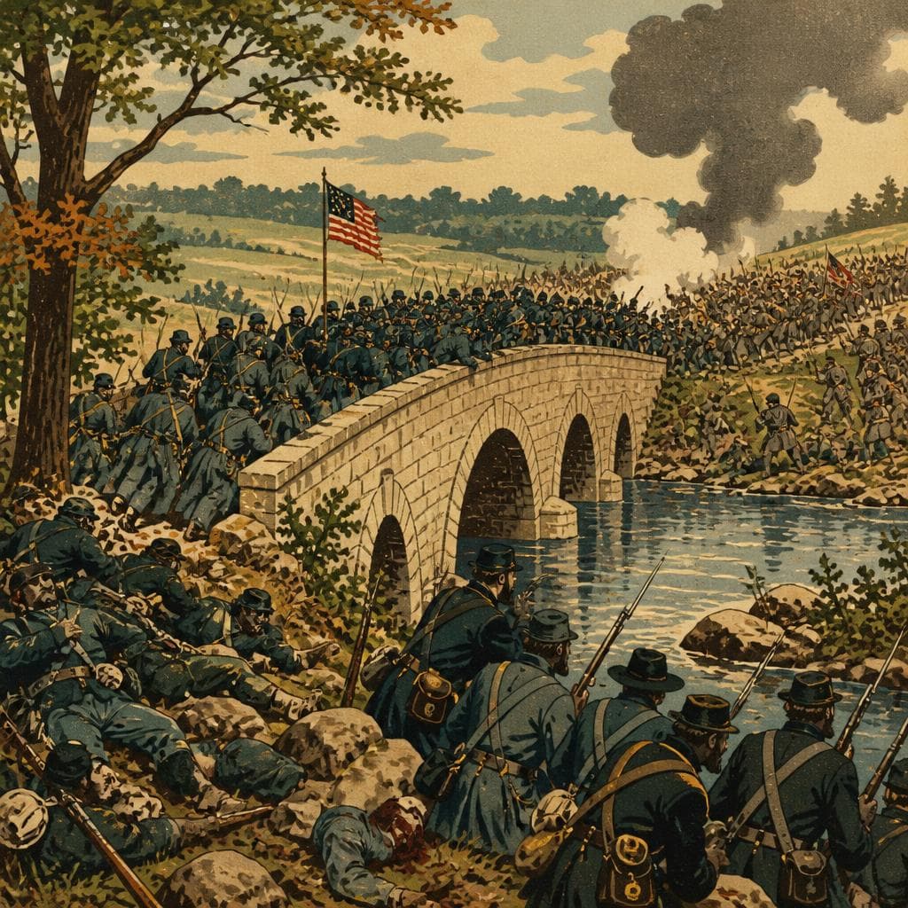 Cover art for Where a Small Bridge Held Up an Army