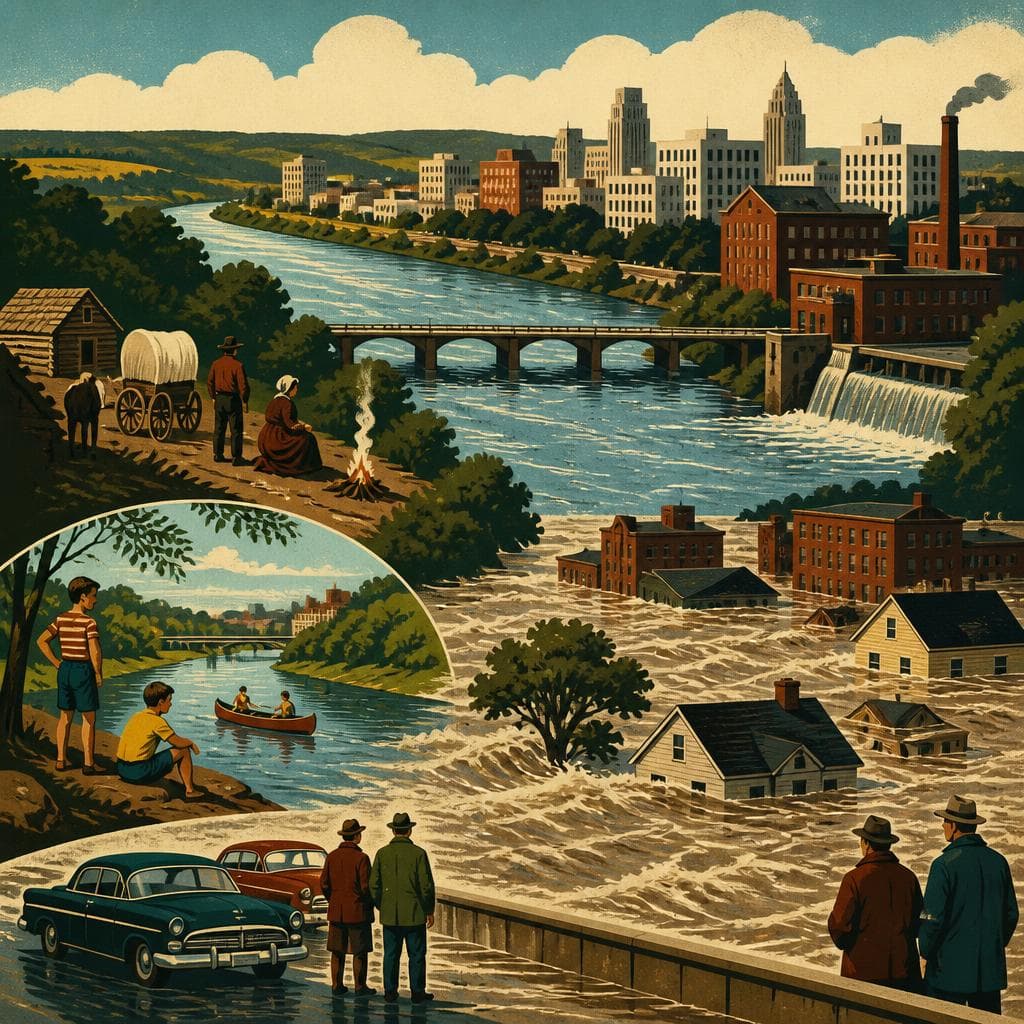 Cover art for The River That Named a County and Tested a Town