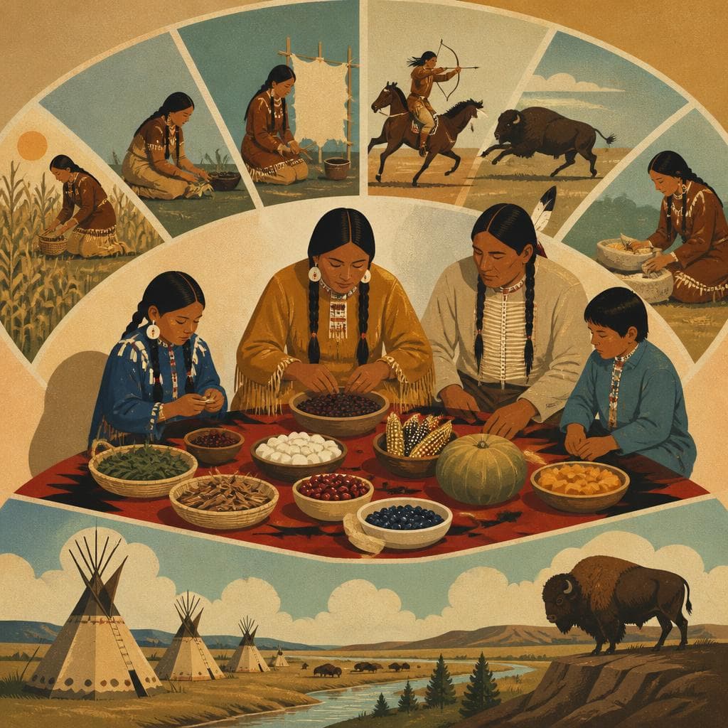 Cover art for Before Pie, a Lakota Table