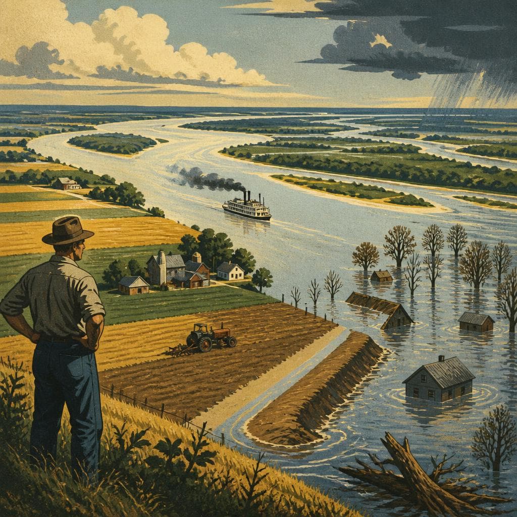 Cover art for The River That Built and Unbuilt the Bottomlands