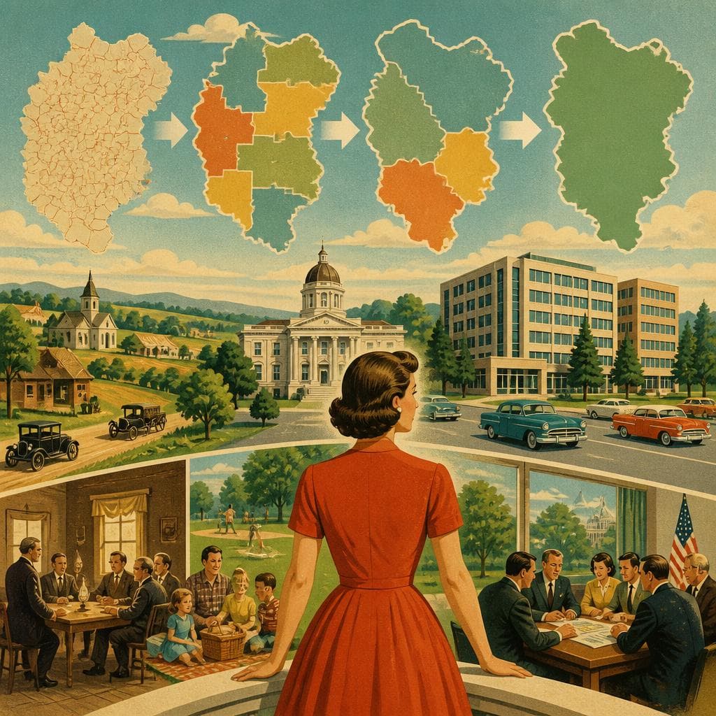 Cover art for From District Lines to County Borders