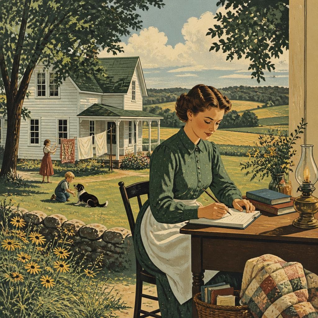 Cover art for Where Laura Wilder Put Down Roots and Wrote