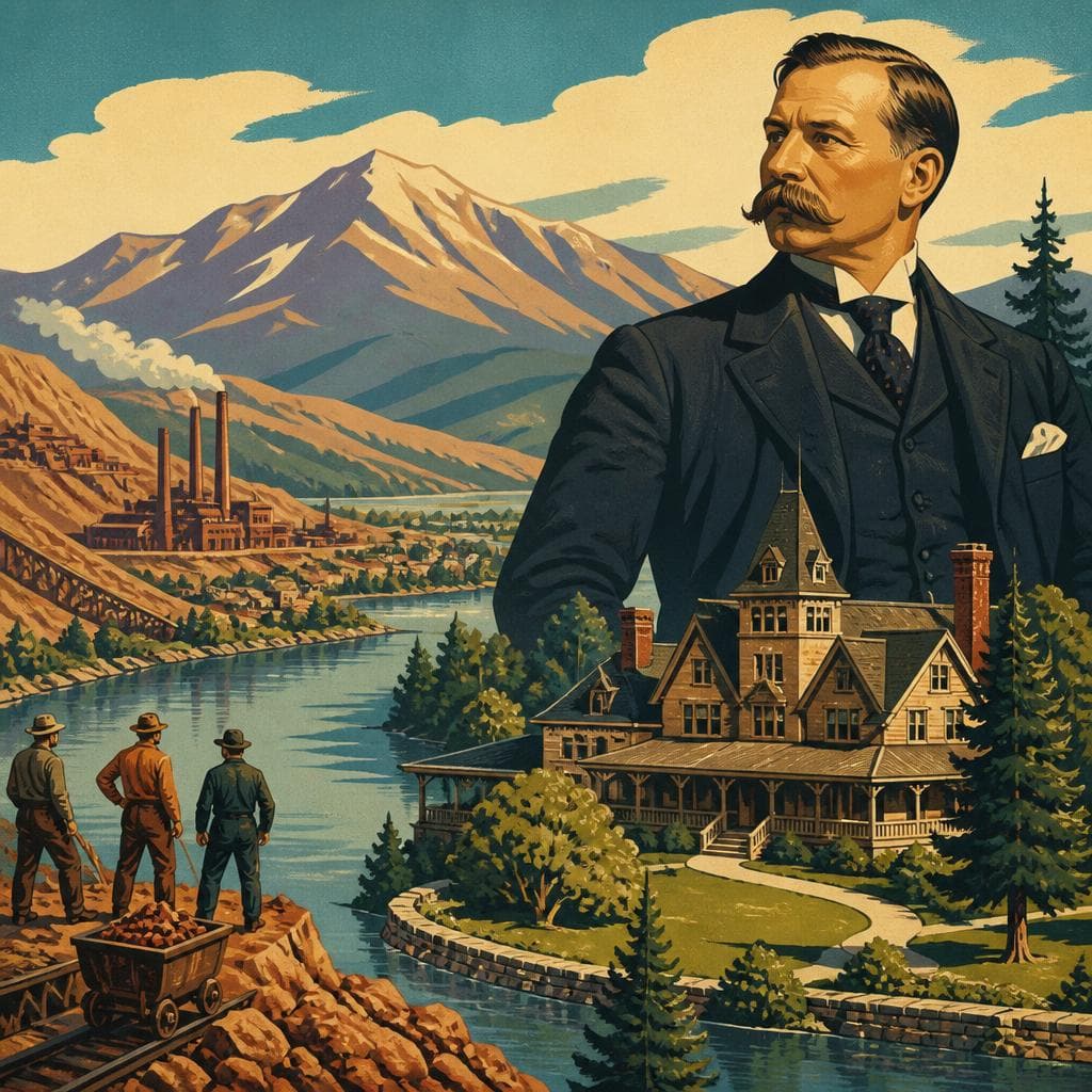 Cover art for Marcus Daly’s Montana Kingdom