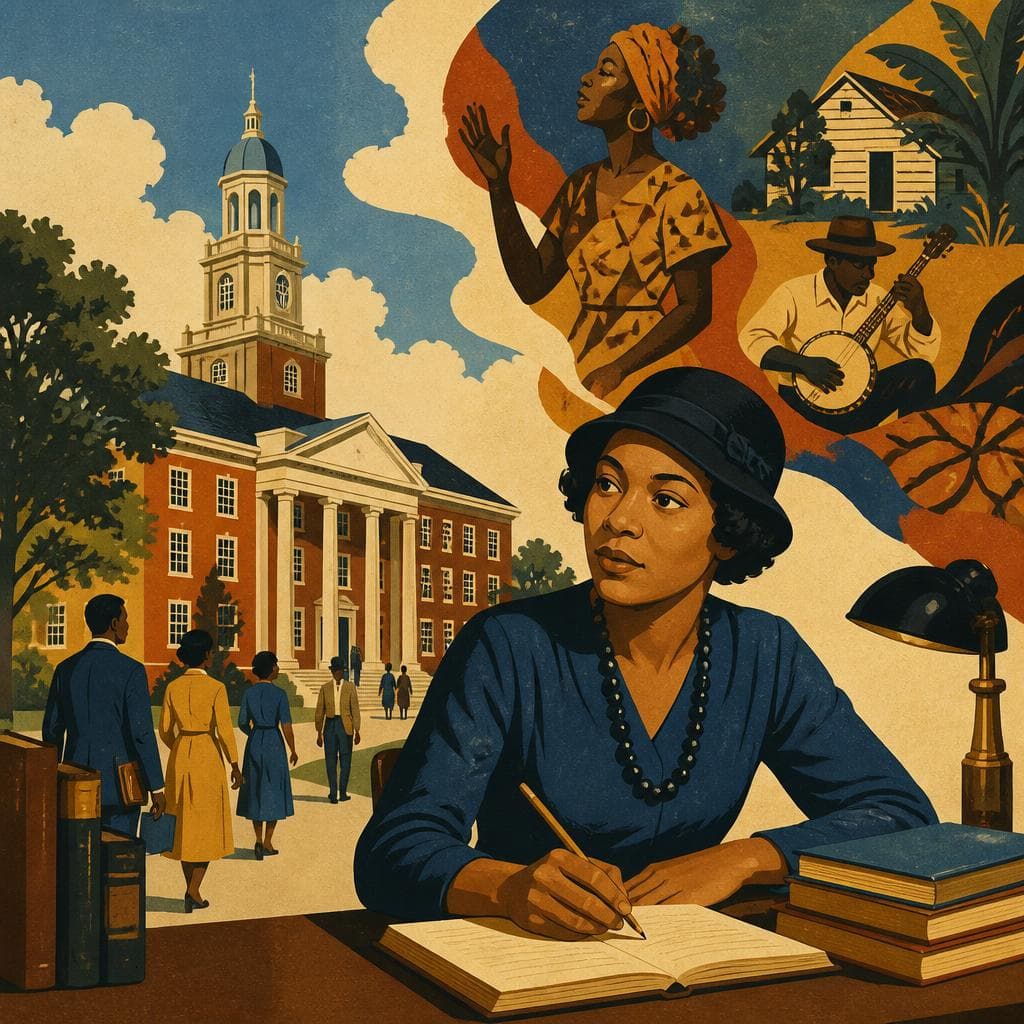 Cover art for Where Washington Helped Make Zora Neale Hurston