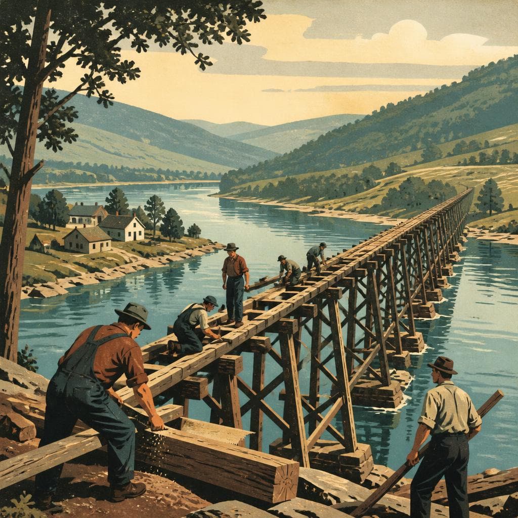 Cover art for The Long Reach at Griffithsville