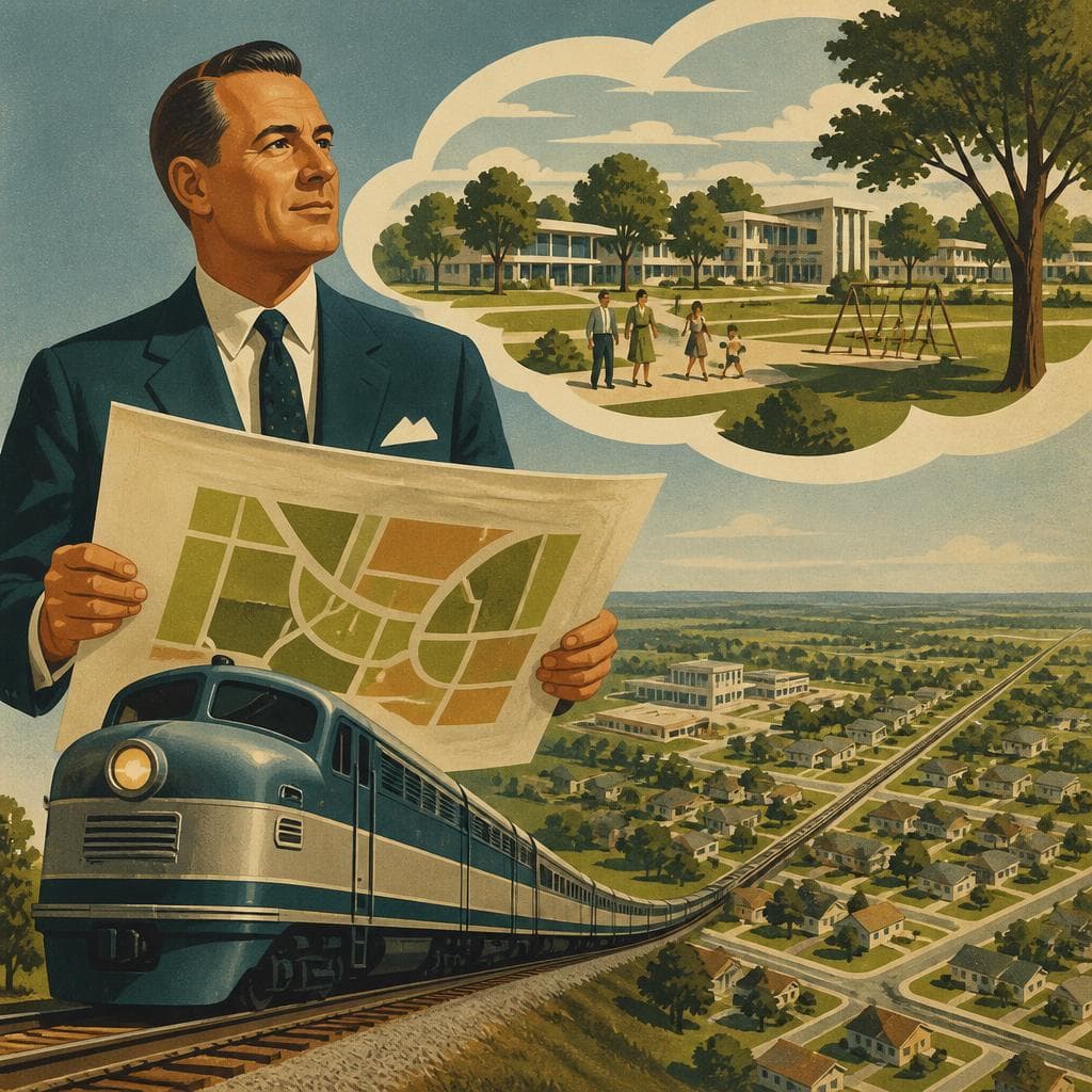 Cover art for The Man Who Sold a Future by Rail