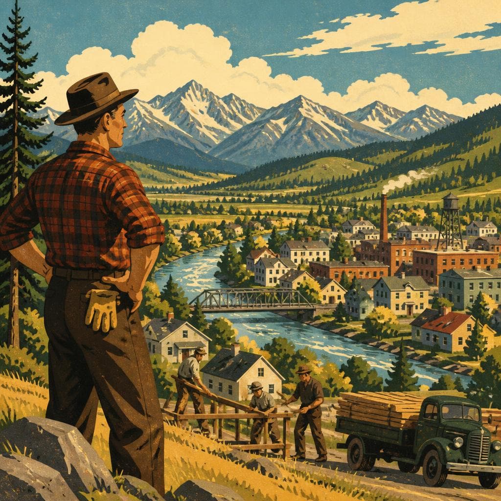 Cover art for The Town Daly Built, but Didn’t Name for Himself