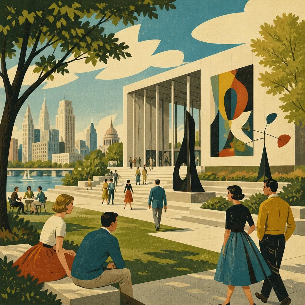 Cover art for Where Modernism Meets American Art