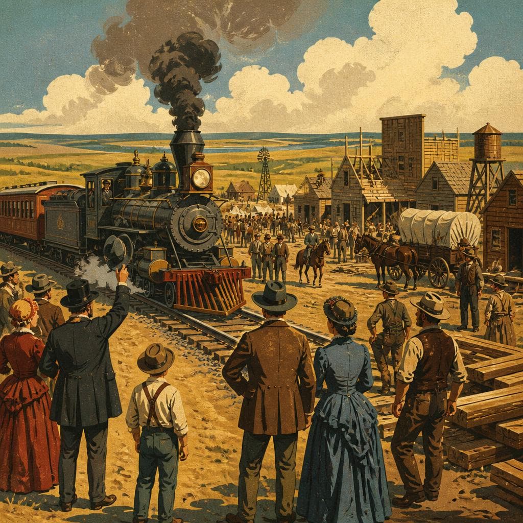 Cover art for When the Rails Reached Jamestown