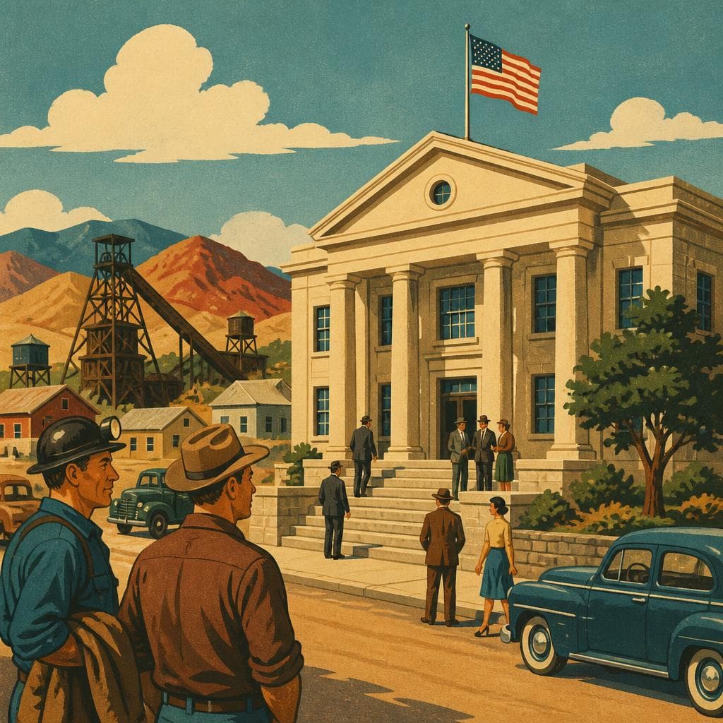 Cover art for When a Mining District Needed a Courthouse