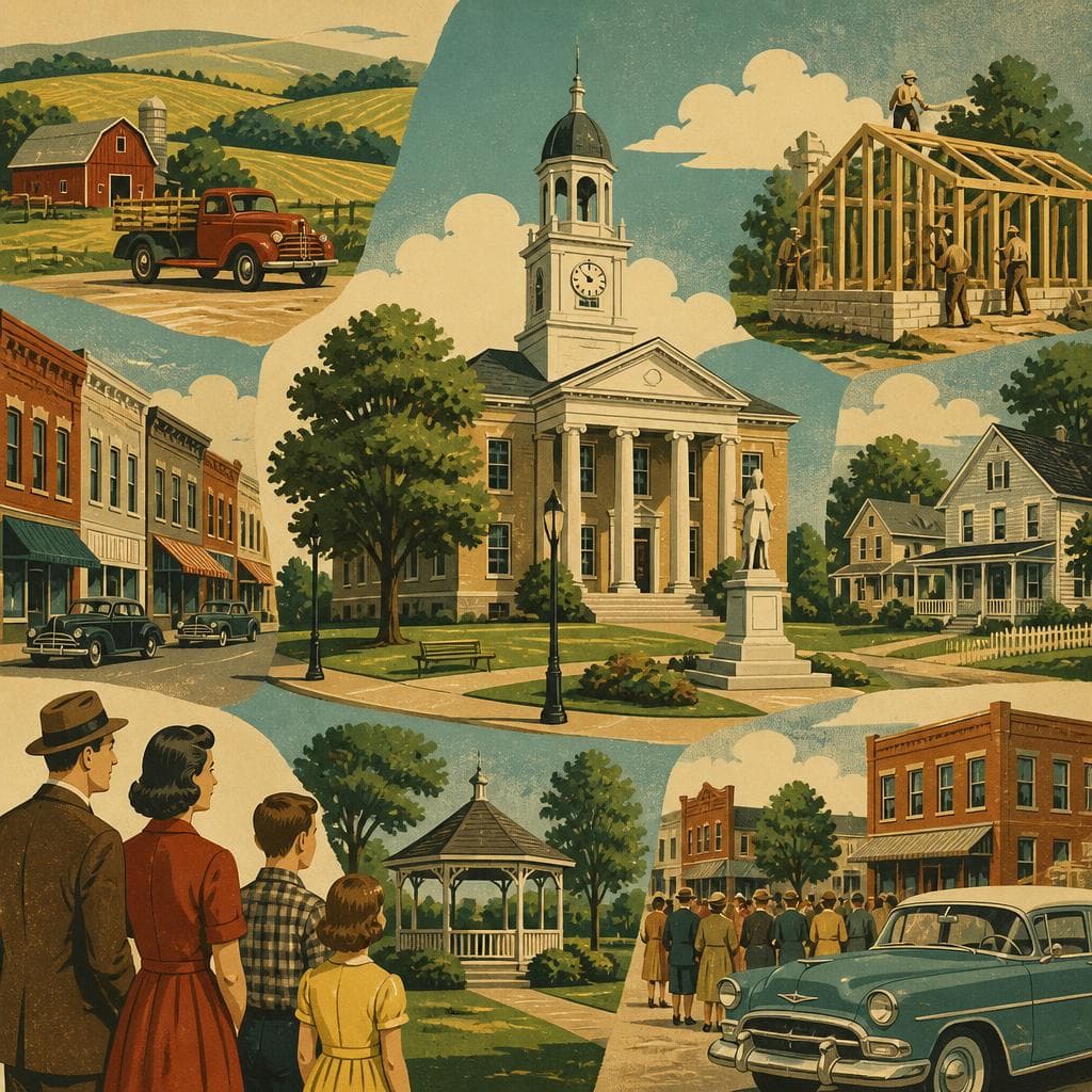 Cover art for Around the Square, a City Took Shape