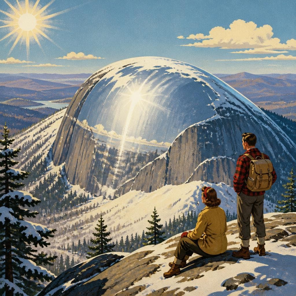 Cover art for When Winter Turned a Granite Dome Into a Mirror