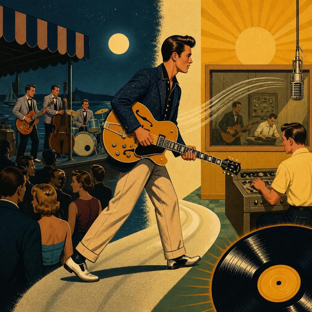 Cover art for From Newport Nights to Sun’s Rockabilly Fire