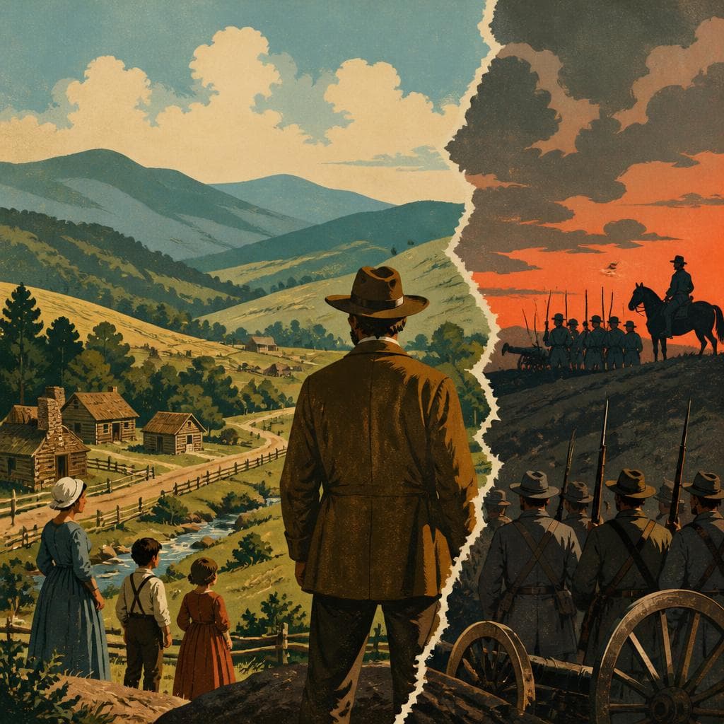 Cover art for A County Born at the Edge of War