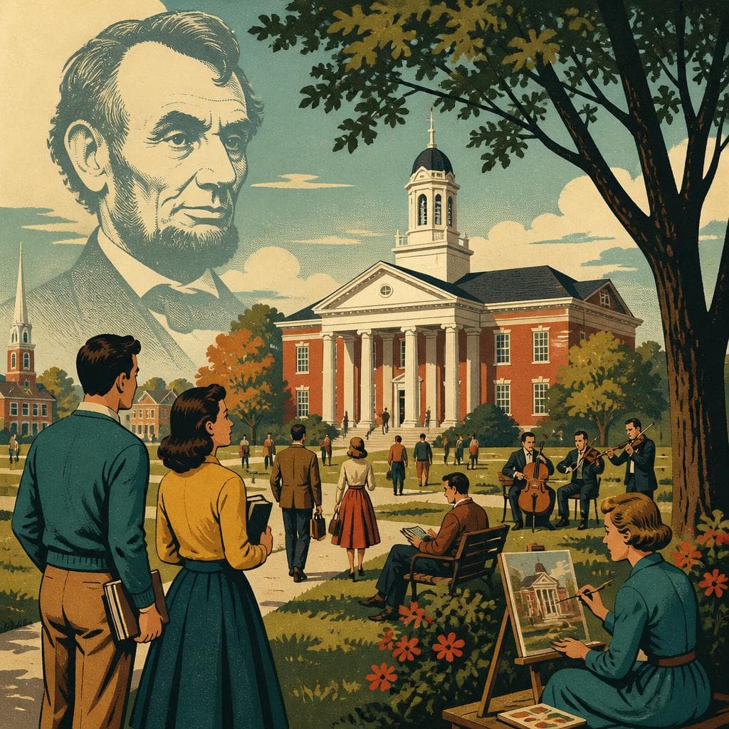 Cover art for A College That Carried Lincoln’s Name