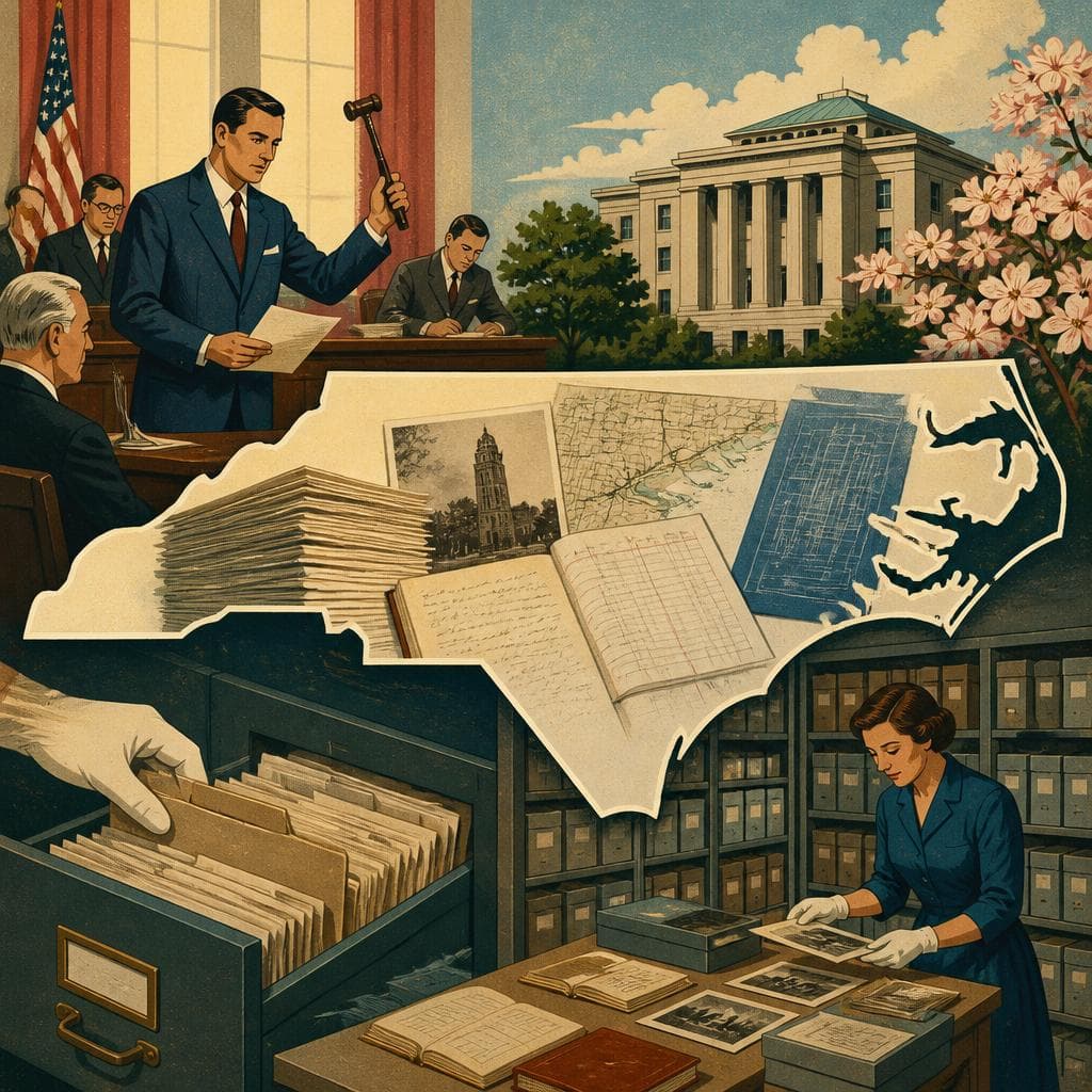 Cover art for Where North Carolina Keeps Its Memory