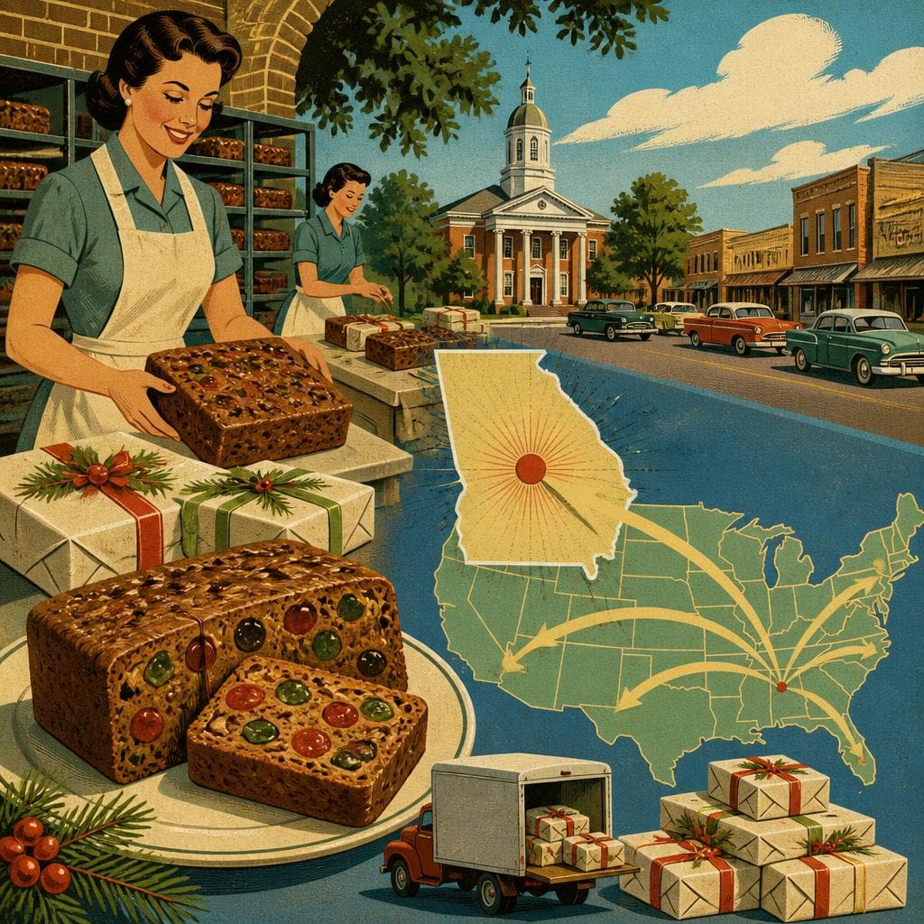 Cover art for How Fruitcake Put Claxton on the Holiday Map