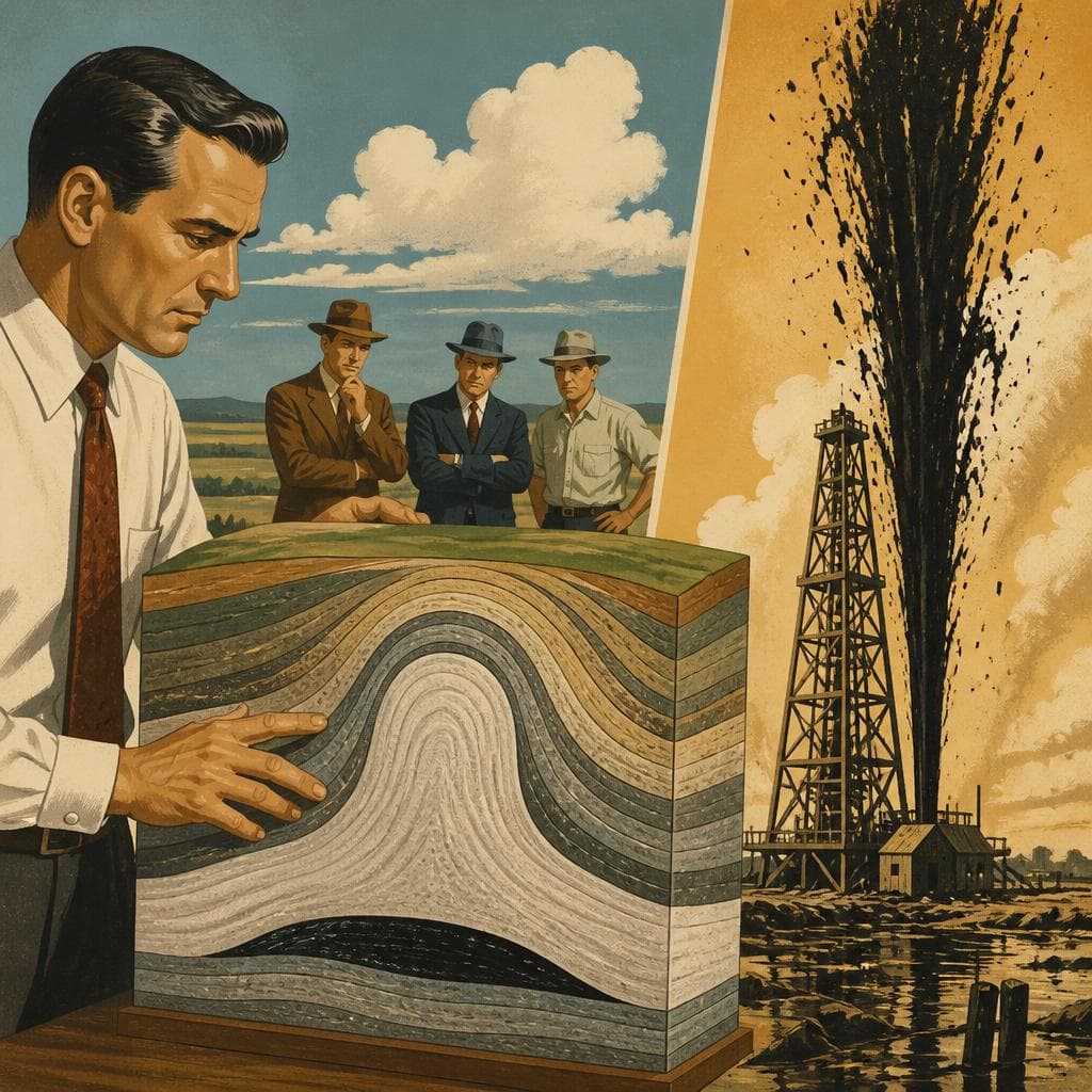 Cover art for The Man Who Read Oil in a Salt Dome