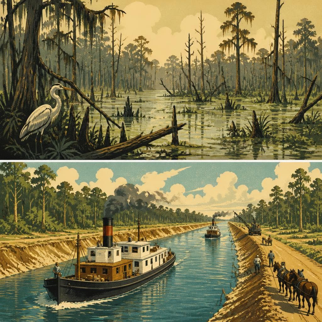 Cover art for The Shortcut Through the Swamp