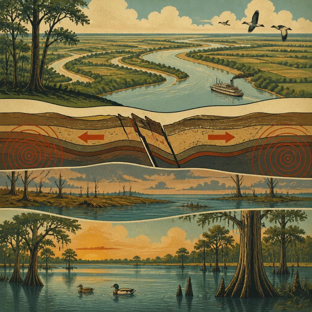 Cover art for When the Earth Bent and a Lake Stayed