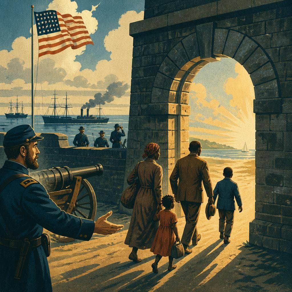 Cover art for How Fort Monroe Became Freedom’s Fortress