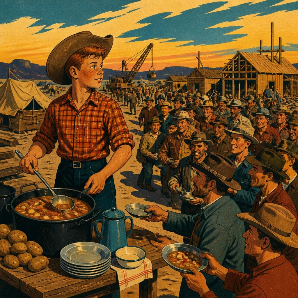 Cover art for How Guthrie Learned to Feed a Boomtown