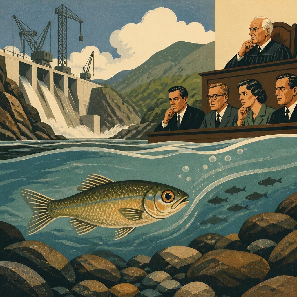 Cover art for The Little Fish That Stopped a Dam