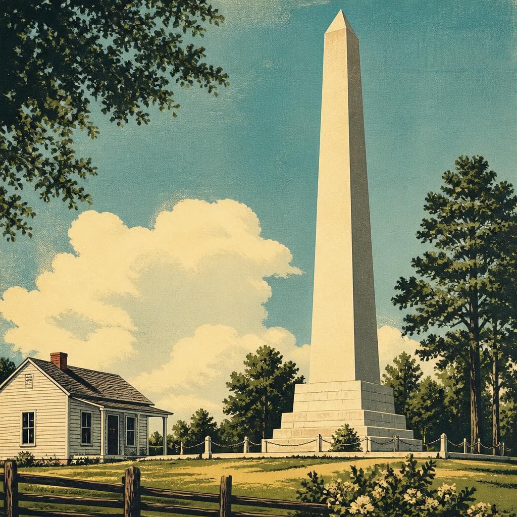 Cover art for A Giant Marker at Jefferson Davis’s Birthplace