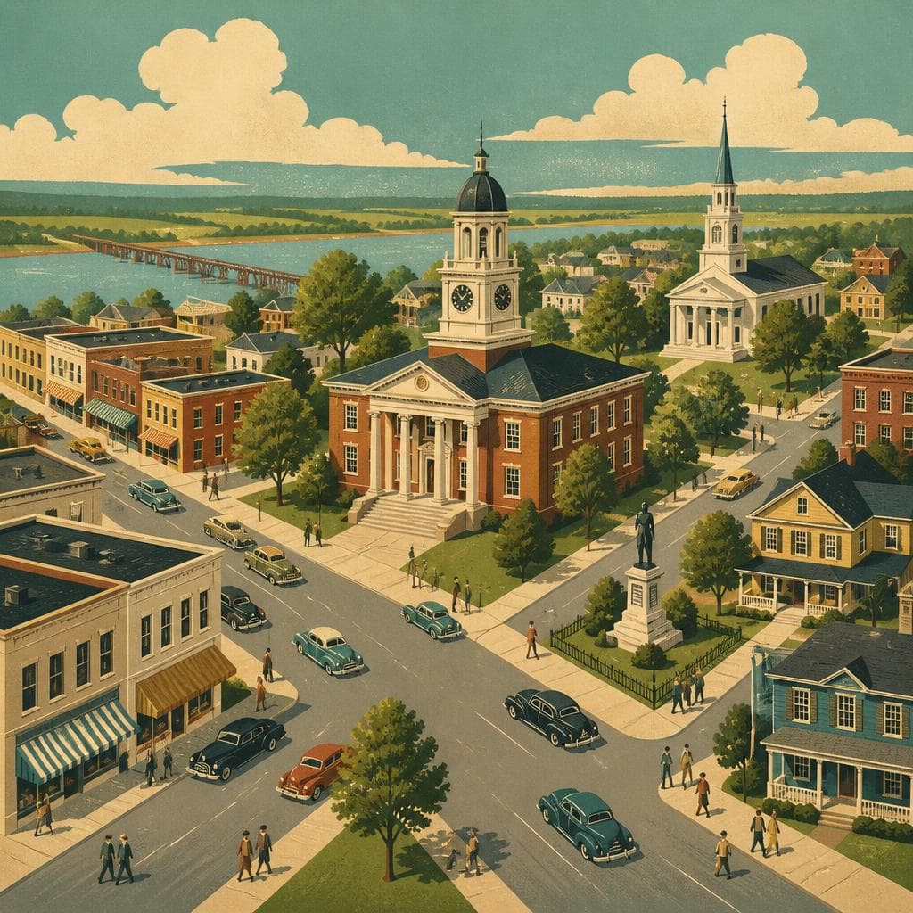Cover art for A County Seat Written Into the Street