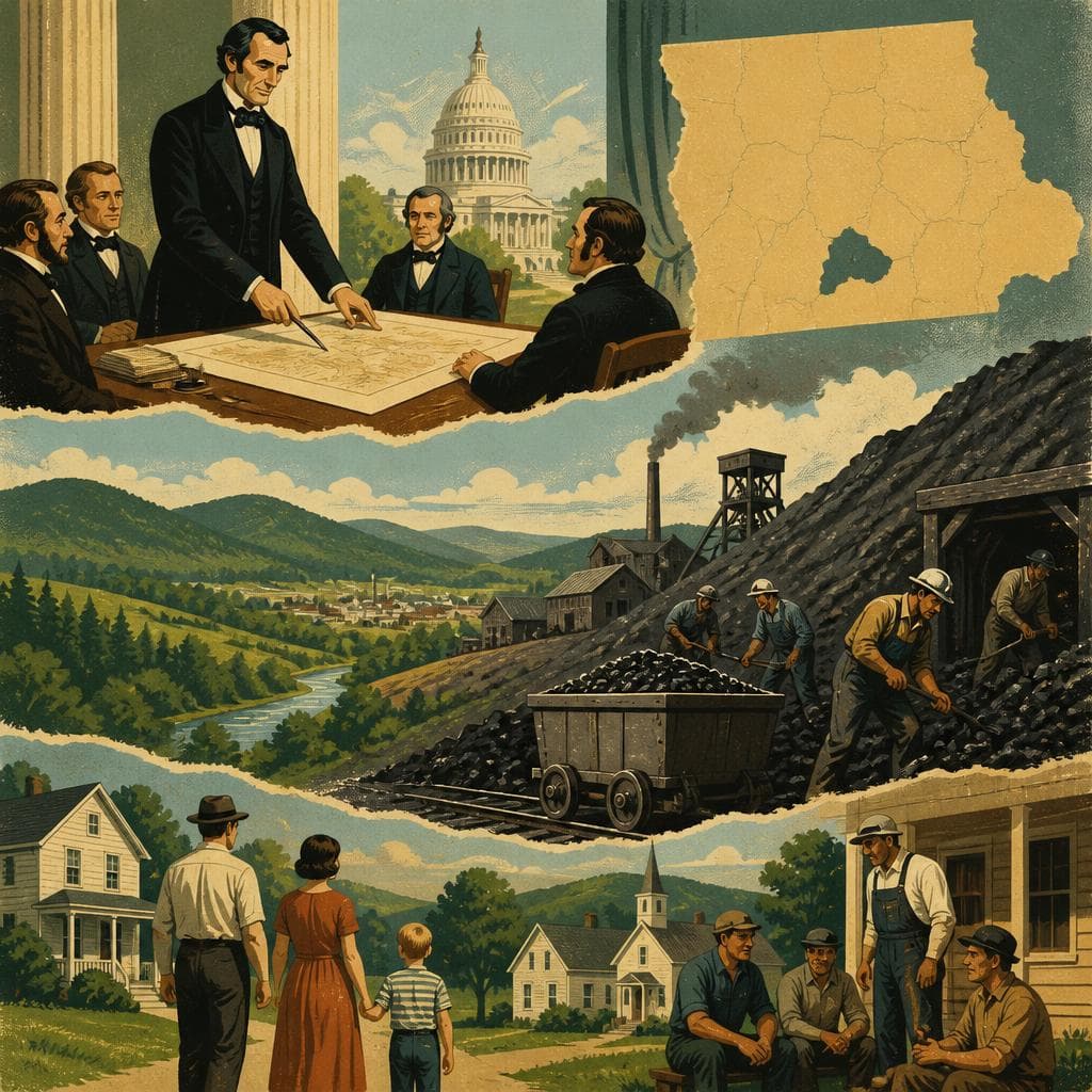 Cover art for A County Born With a Washington Name