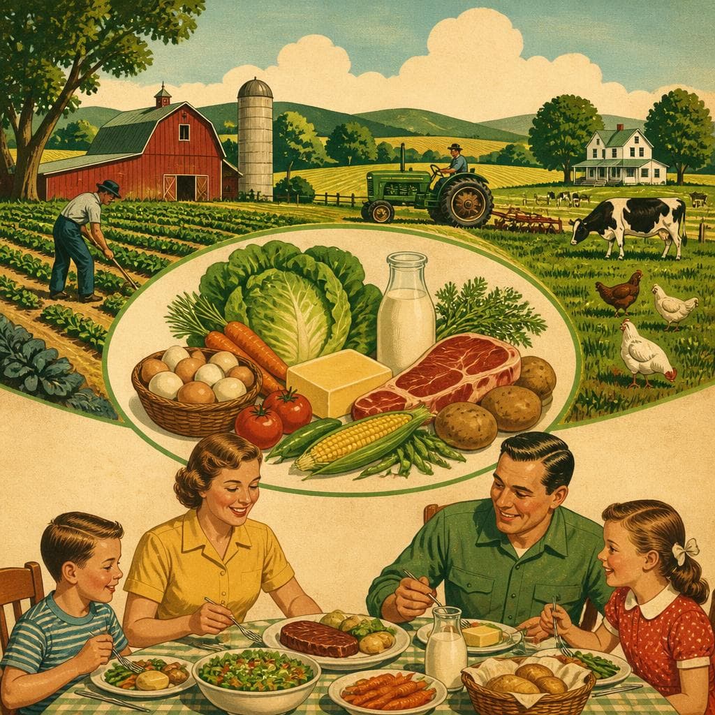 Cover art for What the Farm Put on the Table in Green County