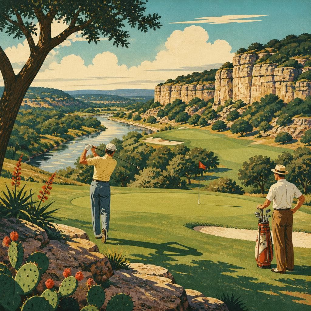 Cover art for Where Glen Rose Golf Turns Scenic