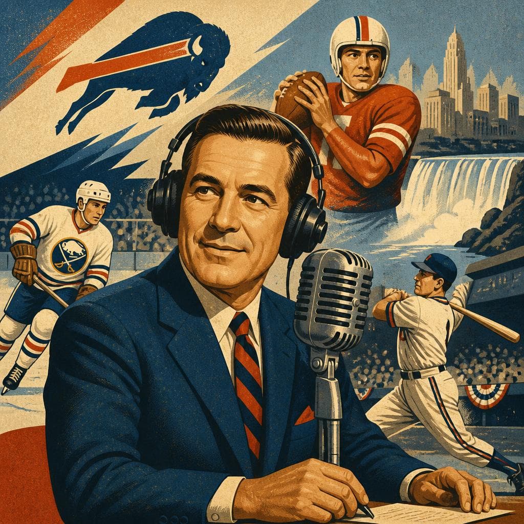 Cover art for Rick Azar’s Voice in Buffalo Sports