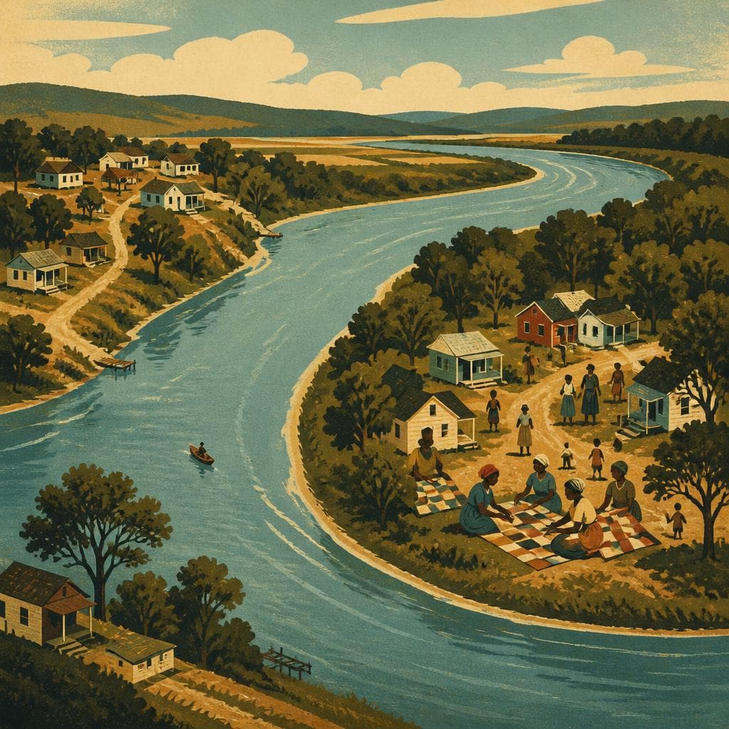 Cover art for Where the River Kept Gee’s Bend Apart
