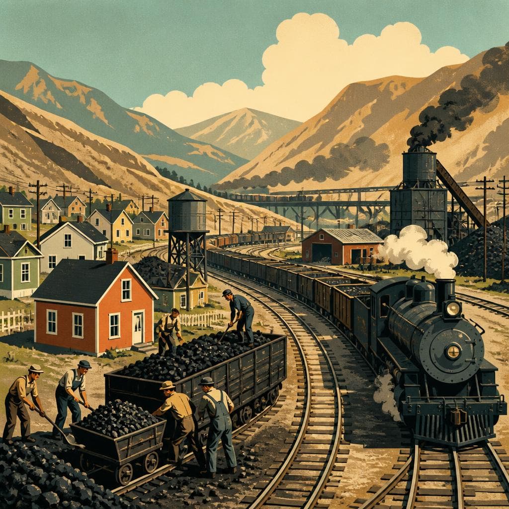 Cover art for The Town With the Literal Railroad Name