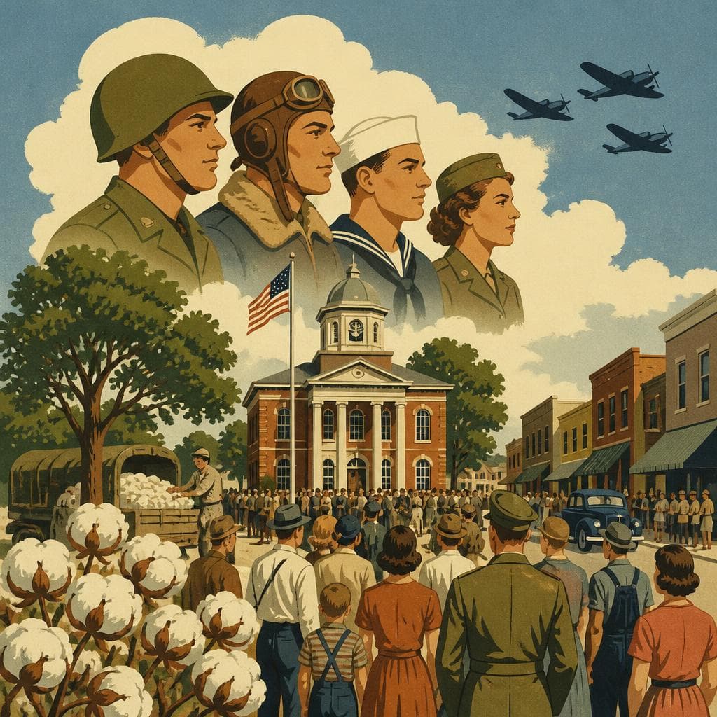 Cover art for Where Cottonwood County Gathered in Wartime