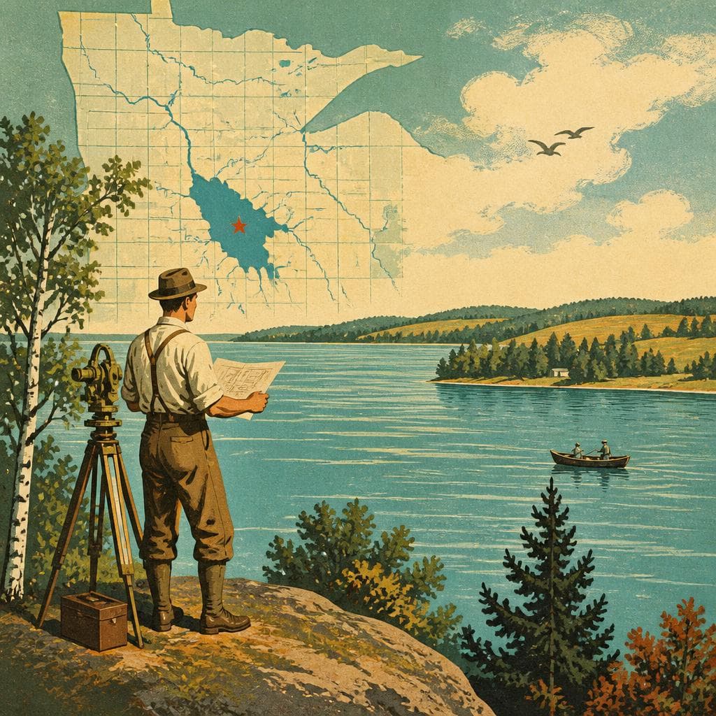 Cover art for How a Map Put Lea on the Lake