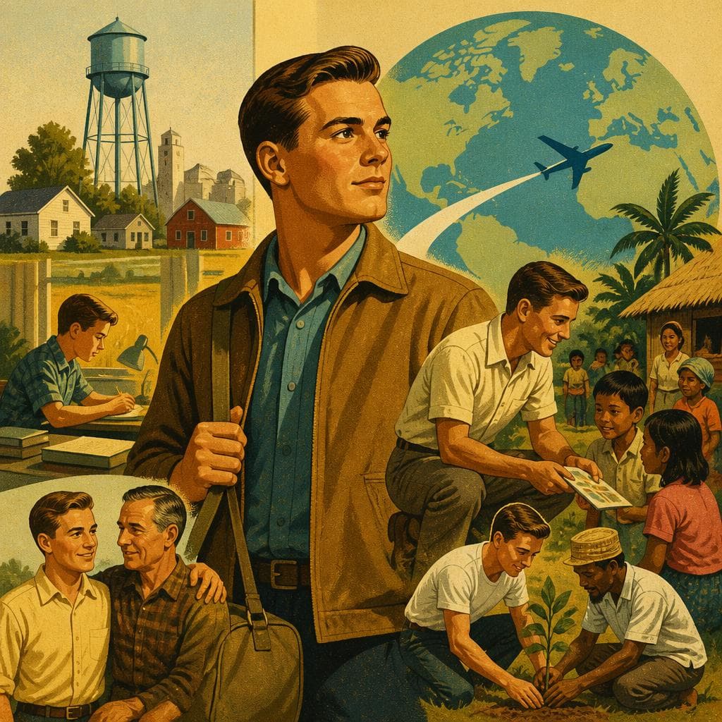 Cover art for From Towner to the Peace Corps