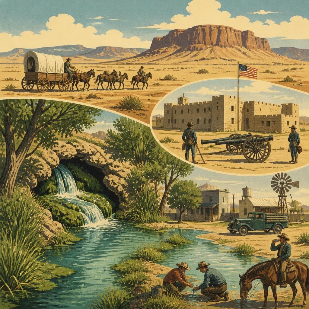 Cover art for Where Water Built Fort Stockton